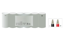 7,2V 1500mAh Noodverlichting akku
