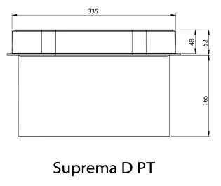 Suprema D CB IP54 Inbouw