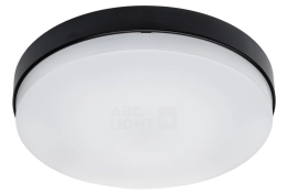 Evodisc Pro zwart 3CCT 720/1080/1350Lm met noodaccu, 150Lm, en sensor en dim-/daglichtfunctie