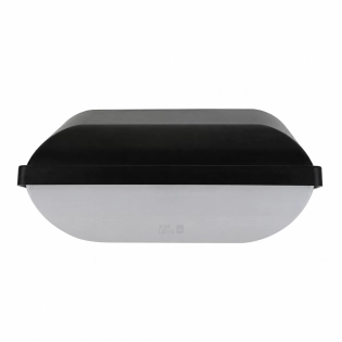Ibiza zwart 3CCT LED portiekarmatuur met noodunit | 3 uur