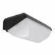Ibiza zwart 3CCT LED portiekarmatuur met noodunit | 3 uur