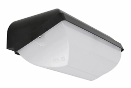 Ibiza zwart 3CCT LED portiekarmatuur met noodunit | 3 uur